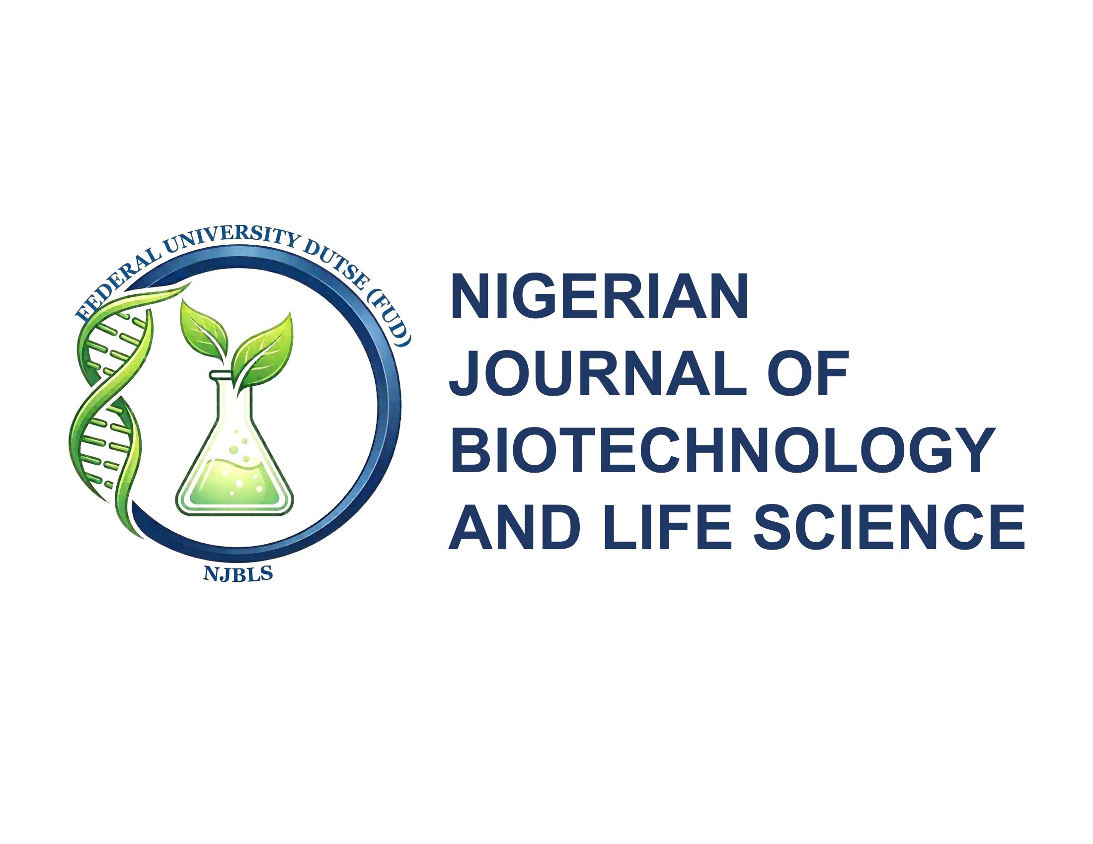 Official Logo of the Nigerian Journal of Biotechnology and Life Science, Federal University Dutse